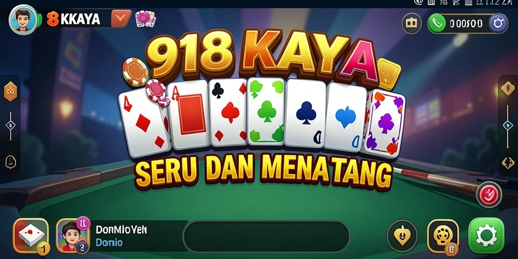 Tampilan gameplay 918KAYA yang mendebarkan dan menarik