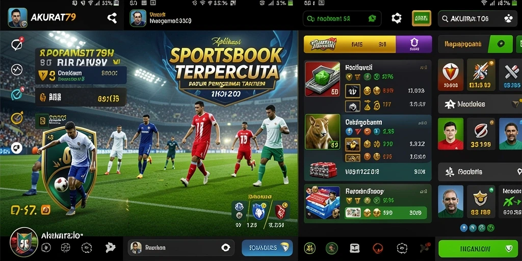 Screenshot gameplay Sportsbook AKURAT79 yang menarik dan interaktif.