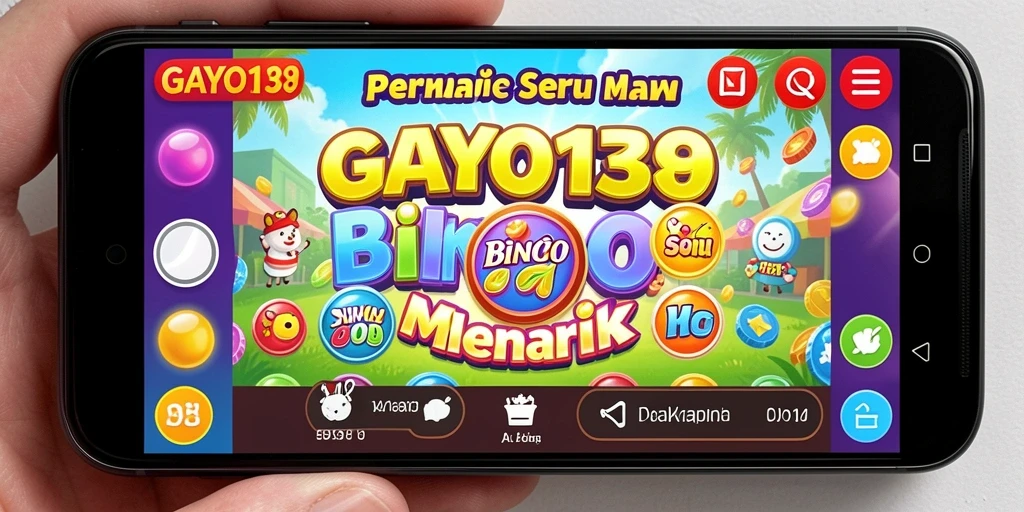 Tampilan gameplay GAYO138 yang mendebarkan dan penuh warna.