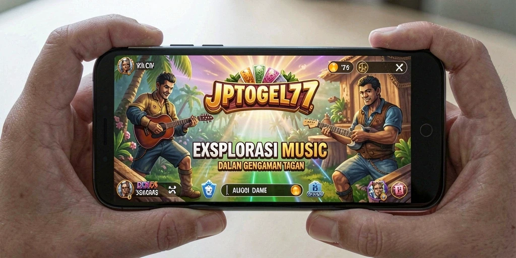 Tampilan gameplay JPTOGEL77 yang menarik dengan lagu-lagu seru.