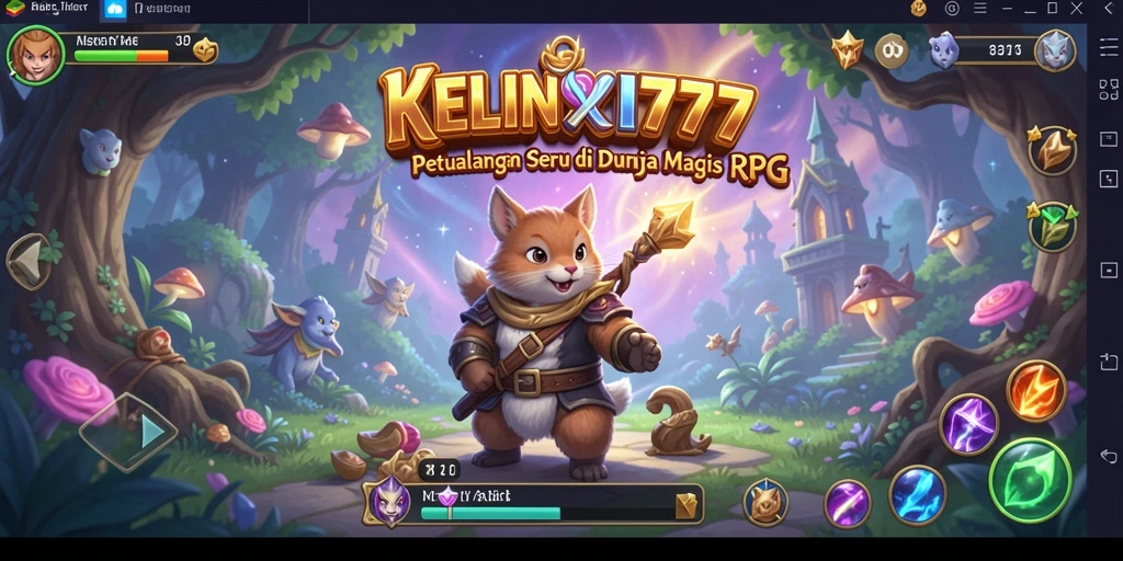 Tampilan gameplay KELINCI777 dengan petualangan seru dan grafis menakjubkan.