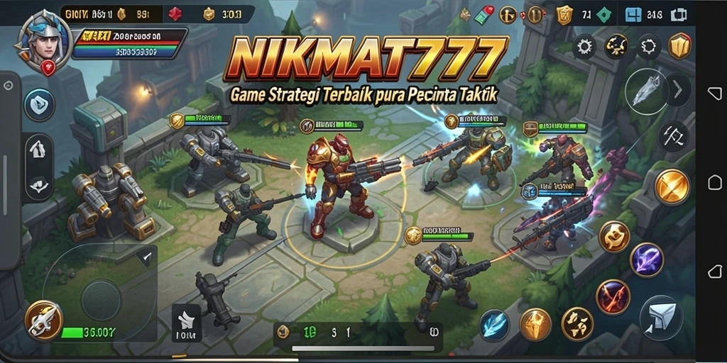 Tampilan gameplay NIKMAT777 yang menarik dan strategi yang mendebarkan.