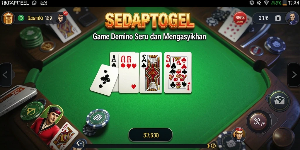 Gameplay seru SEDAPTOGEL dengan banyak pemain aktif.