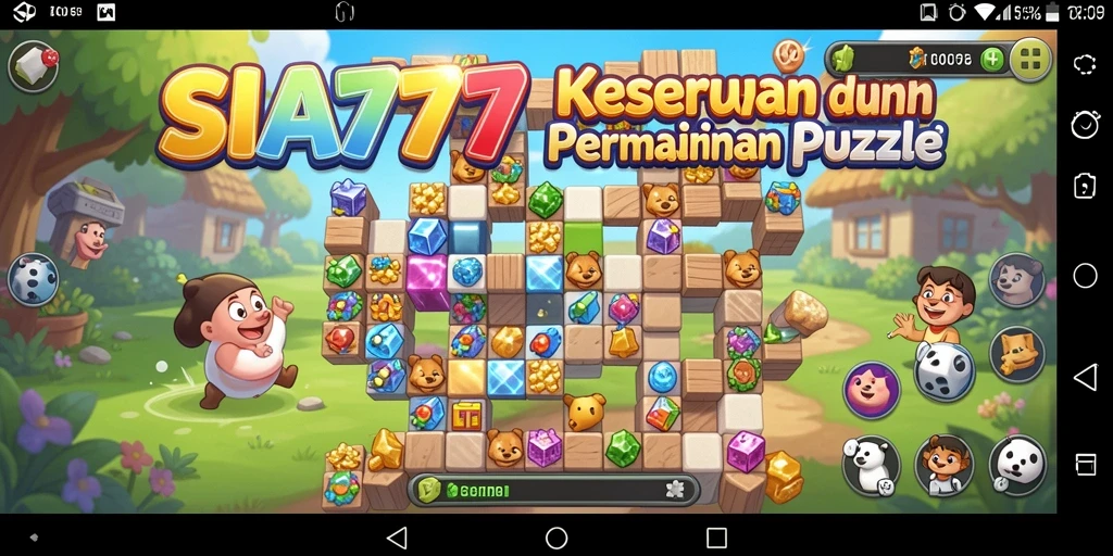 Gameplay menarik dari SIA777 menampilkan tantangan puzzle kreatif.